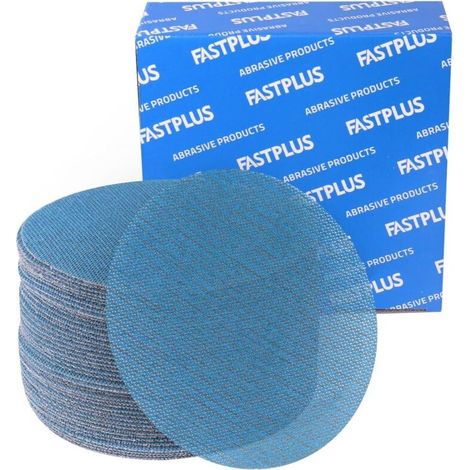 40 Pièces Disques Abrasifs 150mm Grain 240 Filet Céramique Papier à Poncer Anti Poussière Papier de verre Disque de ponçage pour Ponceuse Orbitale (1/4)