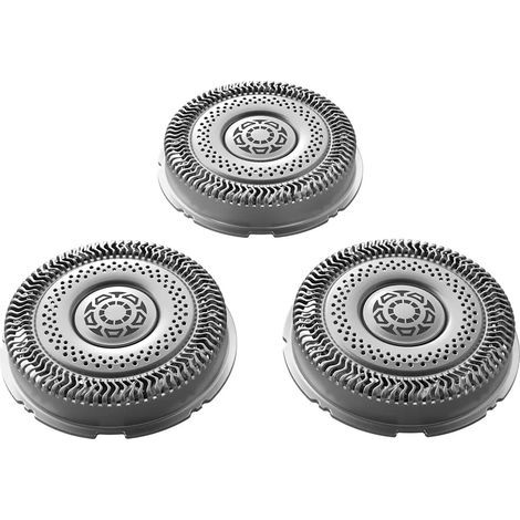 Têtes de rasoir V-Track PRO série 9000 SH91/50 – Compatible avec modèles Philips – Remplacement facile – Rasage optimal