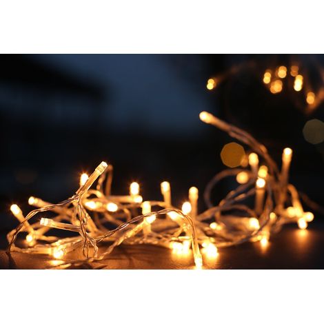 100M 1000 LED Lichterketten Karneval Hochzeit Outdoor Indoor Gartenbeleuchtung (Warmweiß) (1/4)