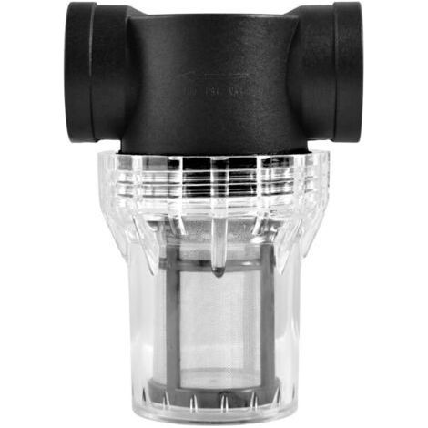 1 pouce filtre à sédiments filtre à pression femelle en ligne grand diamètre de tuyau de débit raccordement fileté universel de 1 pouce pour les systèmes d’eau RV jardinage extérieur (1/4)