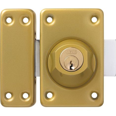 Serratura per porta - ABUS - VAD136 CC 45 - Cilindro doppio - Bronzo - Distanza tra i fori 45 x 76 mm (1/5)