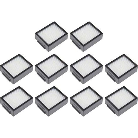 Pack de 10 filtres Ulisem compatibles avec les aspirateurs robots Roomba série i et i7 + E5 E6 I3