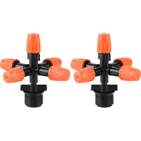 Buse de Brumisation Réglable G1/2 pour Arrosage Micro-Goutte Jardin (1/5)