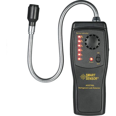 SMART SENSOR Détecteur de gaz halogène portable CFC HCFC HFC pour frigorifique et climatisation testeur de fuite de fréon