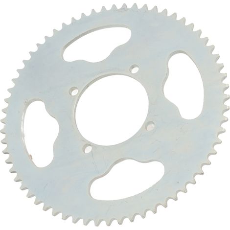 Plato T8F de 64 dientes, 54 mm, 4 orificios, acero de alta resistencia Compatible con minimotos de 47 cc y 49 cc Transmisión Pieza de ajuste (1/5)