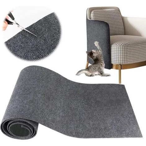 ®Rising FF Griffoir pour Chat Auto-Adhésif, Climbing Cat Scratcher, DIY Trimmable Chats Grattoir, Protège Les Meubles et Les Canapés (1/5)