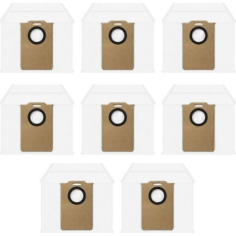 8er-Pack Staubbeutel für Monsga MS1 MAX / Ultenic T10 Lite / Liectroux M70 Pro / BPMIO B15 Plus / Lubluelu L15 Plus Staubsauger