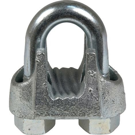 Sujetacables galvanizado DIN 741 - 12 mm - 1/2"
