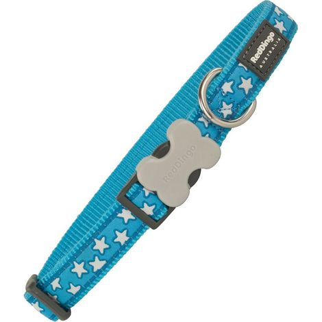 Collare per Cani Red Dingo Style Stelle (2 x 31-47 cm)
