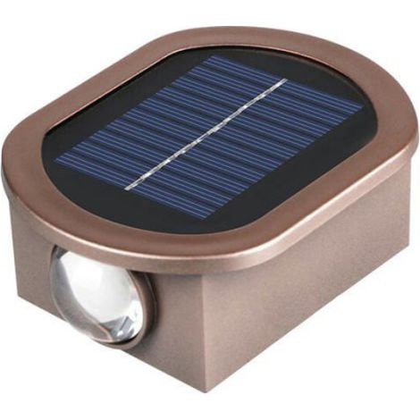 Applique Murale Solaire - LED - IP65 - Jardin Extérieur - 1 Pièce (1/3)