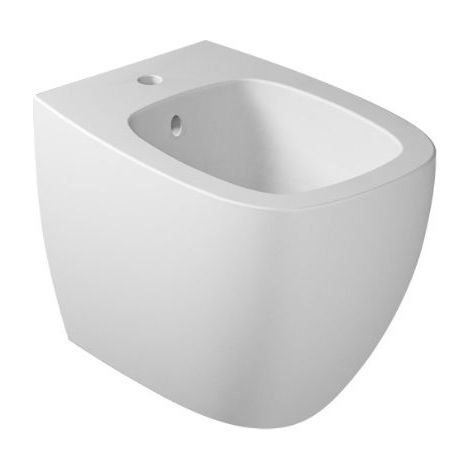 Bidet Lola Filomuro Galassia Senza Brida 58x40 cm Bianco Lucido