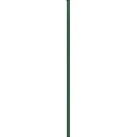 Poteau pour panneau grillagé Ø48 mm - Hauteur 190 cm en acier (1/4)