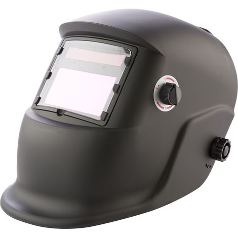 Arebos Casco de soldadura Protector automático de soldadura soldar Solar Negro