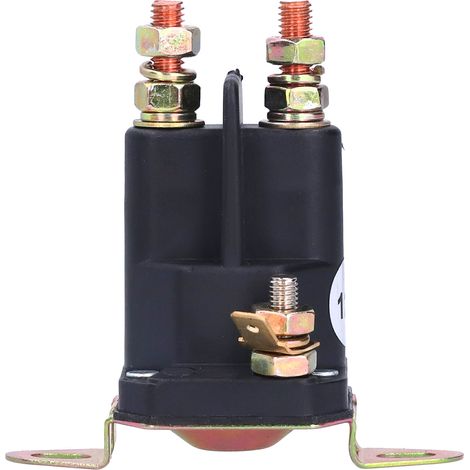 Interrupteur magnétique de démarreur, relais solénoïde marche/arrêt en ABS et fer pour électronique automobile 12 V CC (1/5)