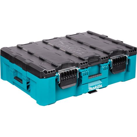 Makita – Coffre de chantier 63,16L – Capacité de charge 45kg – Design horizontal pour accès facile – P91017