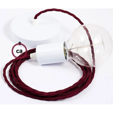 Lámpara colgante creative cables tm19 cable textil cobre 50 cm (1/3)