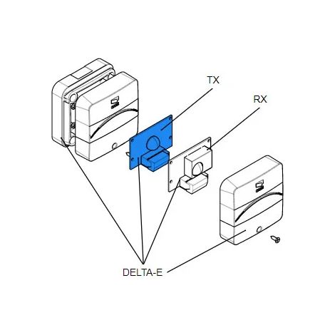 Carte électronique DELTA-E TX CAME 119RIR377 (1/3)