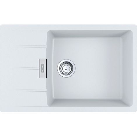 Evier Franke Centro Fragranit+ CNG611-XLC Auto - Blanc Artic (Moucheté)
