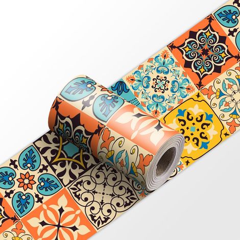 Frise Murale YX24910cm X 240cm Adhesive Autocollante Papier Peint pour Décoration Intérieure Facile à Poser