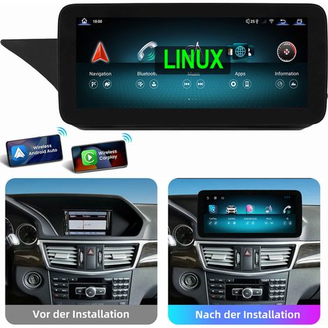 Linux Autoradio pour Mercedes Benz Classe E W212 2010-2013 NTG 4.0/4.5/4.7/5.0 W212 (1/5)