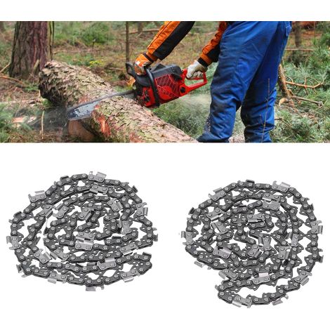 2 chaînes de tronçonneuse de 18 pouces (45,7 cm) 325 68 72DL, lame de tronçonneuse de 72 maillons (1/5)