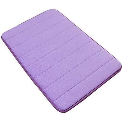 Tapis de bain paillasson 40x60cm tapis de douche antidérapant-absorbant lavable en machine (1/3)