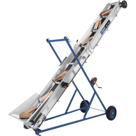 Förderband Muli 4500 scheppach - 400V 50Hz 1100W 3500mm Förderhöhe 4500mm Förderlänge (1/5)