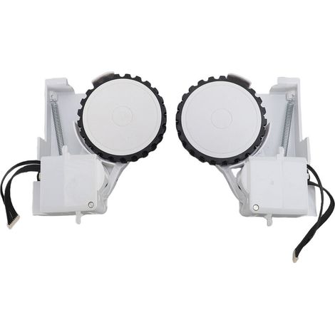 2 Ersatz-Haupträder für den Neabot N2 N2LITE Saugroboter – Hochfestes ABS/Edelstahl, optimale Traktion