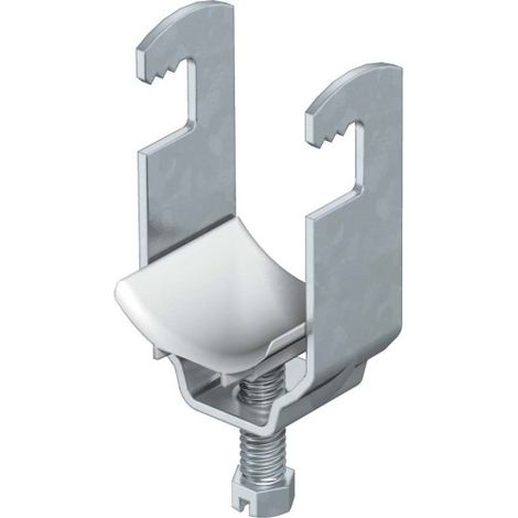 Abrazadera de tubo obo Bettermann 2056f acero galvanizado 28-34mm