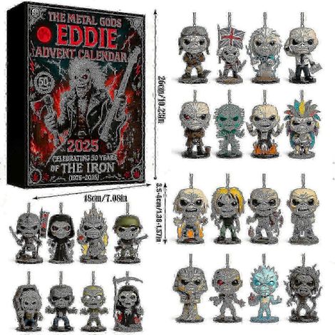 Calendrier de l'Avent Eddie 2025 (24 jours). (1/3)