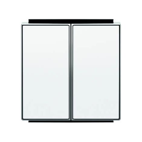 Chiave a doppio interruttore BIANCO SOFT NIESSEN SKY 8511 BL