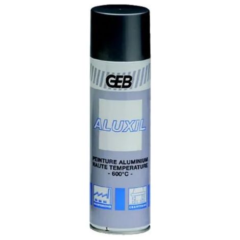 Aluxil: vernice per alluminio, alta temperatura: aerosol 650/500 ml