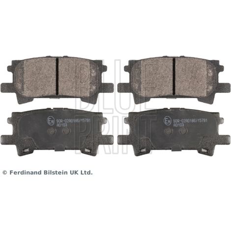 Kit de plaquettes de frein, frein à disque Blue Print ADT342154 LEXUS