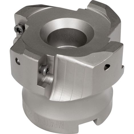 Fraise à surfacer / contourner 90 degrés diamètre 63 mm alésage 22 mm pour 4 plaquettes APKT1604 MW-Tech VF90-6322-4