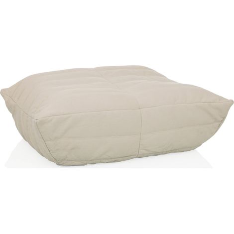Polsterhocker / Fußhocker Sitzolo Podi Cord Stoff beige hjh LIVING (1/5)
