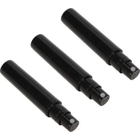 Flacons à parfum rechargeables 3ml, 20 pièces - Noir, idéal pour voyage et extérieur (1/5)