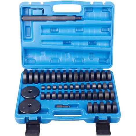 52 en 1 Coffret Extraction de Roulement, disques de Montage pour enfoncer Les roulements et Prises Jeu d’Outils de pièce de Pression 18 à 65 mm (1/5)