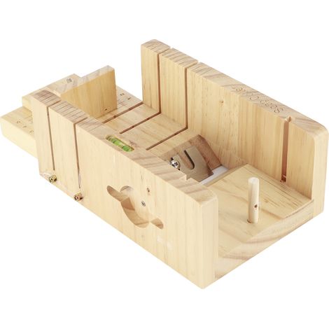 Boîte à savon multifonctionnelle et réglable en bois, moule à pain fait main pour la fabrication de bougies. (1/5)