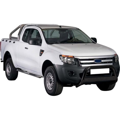 Pare-buffle Avant pour Ford Ranger 2012-2015 63 mm en Acier Noir