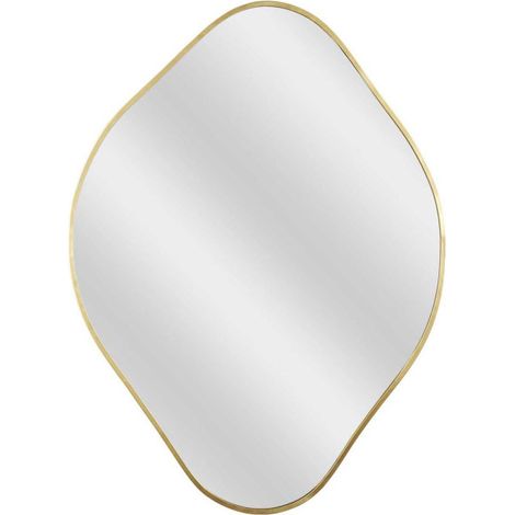 Miroir Losange Déco "Come" 60cm Or (1/3)