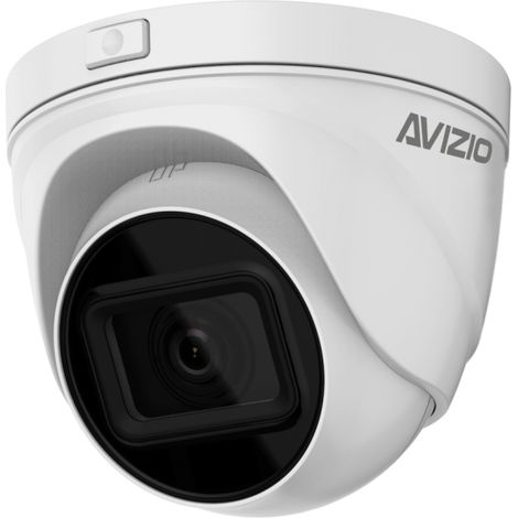 Telecamera IP a torretta/cocon, 4 Mpx, 2.8-12mm, obiettivo varifocale avizio