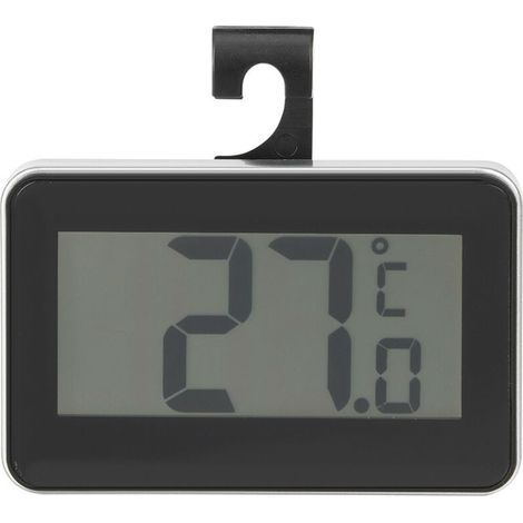 Thermomètre électronique étanche de haute précision pour réfrigérateur, température du réfrigérateur, noir- (1/4)