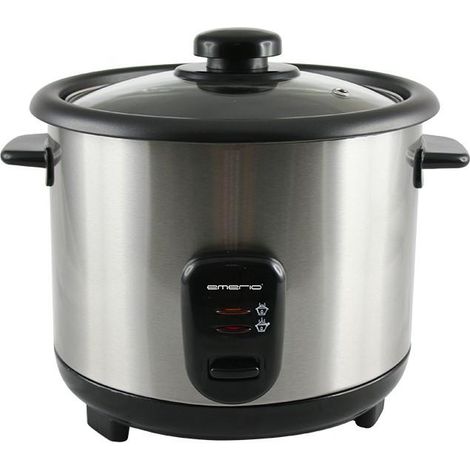 Emerio RCE-110118 Reiskocher 1,5 L schwarz Edelstahl