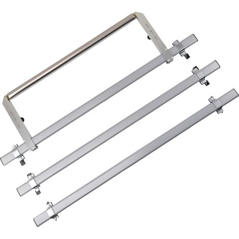 3 Bars Roof Rack for Vauxhall Vivaro Van 2019-Onwards Zinc Plated Cargo Carrier