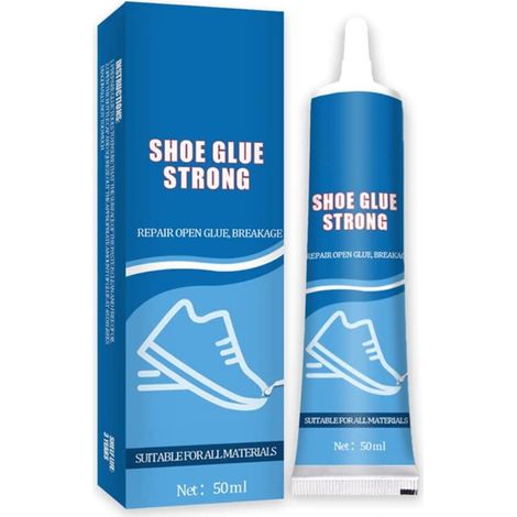 Colle à chaussures forte multi-usages imperméable 50 ml pour réparer chaussures, baskets et chaussures en cuir. (1/5)