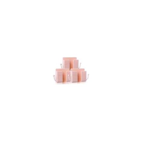 Lot de 3 supports muraux pour téléphone et chargeur, boîte de rangement pour télécommande et smartphone (rose) (1/5)