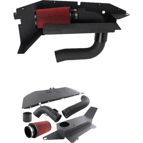 Kit de sistema de admisión de aire frío, mejora el flujo de aire, mejora la eficiencia del motor, 1 juego (1/2)