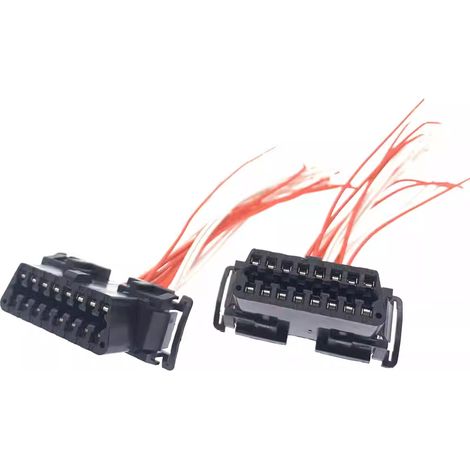 Prise de diagnostic OBD compatible avec les Hyundai Mistra, Reina, Coupé, Elantra, Sonata, Langdong, Tucson et ix35 (1/5)