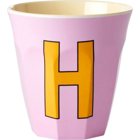 RICE Becher - H, 250 ml, Melamine, Farbe: rosa (1/2)