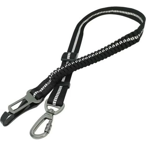 Ceinture de sécurité pour chien Réglable, antichoc, élastique, pour animaux de compagnie (1/5)